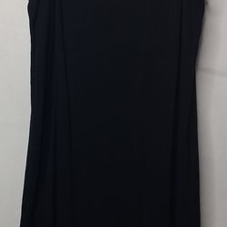L&B Black lace trim camisole dress size S