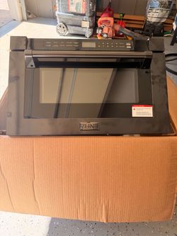ZLINE Built-In Microwave Drawer Black Stainless
