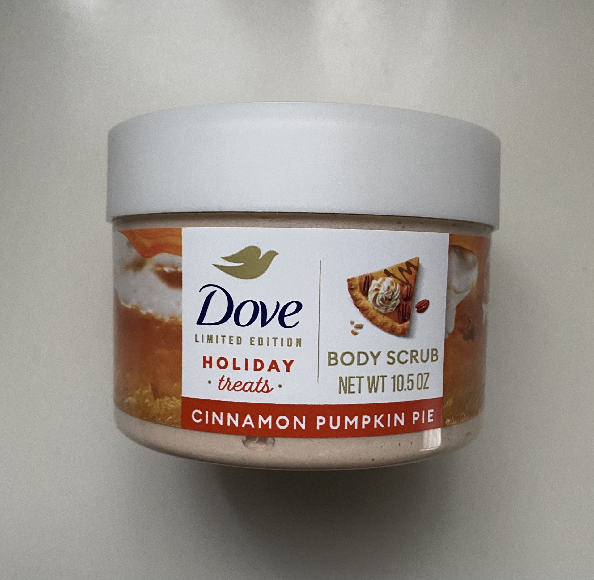 Dove body scrub