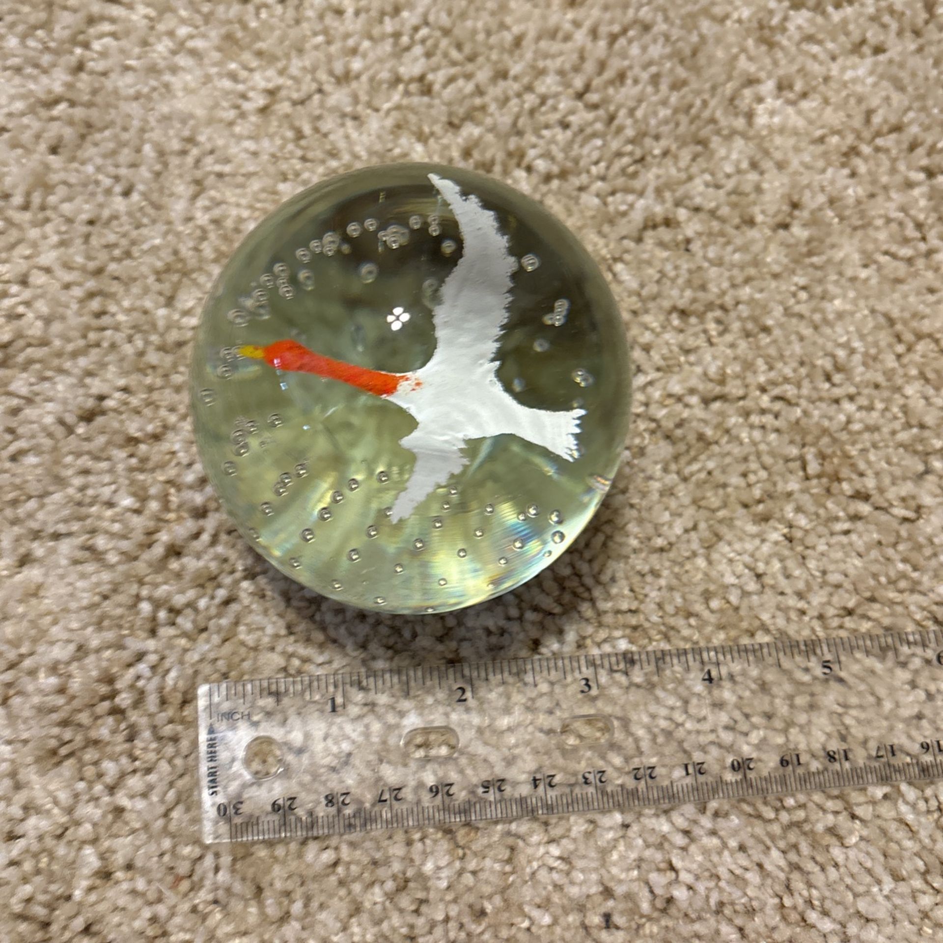 Flying Goose paperweight