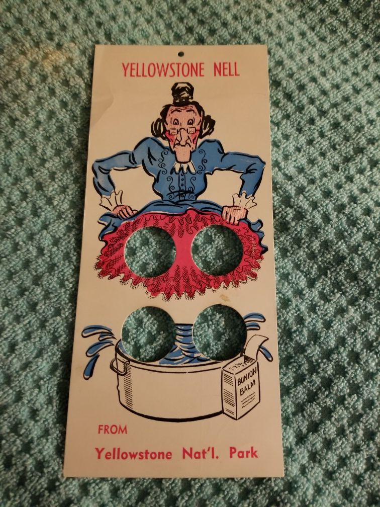 Vintage Finger Postcard