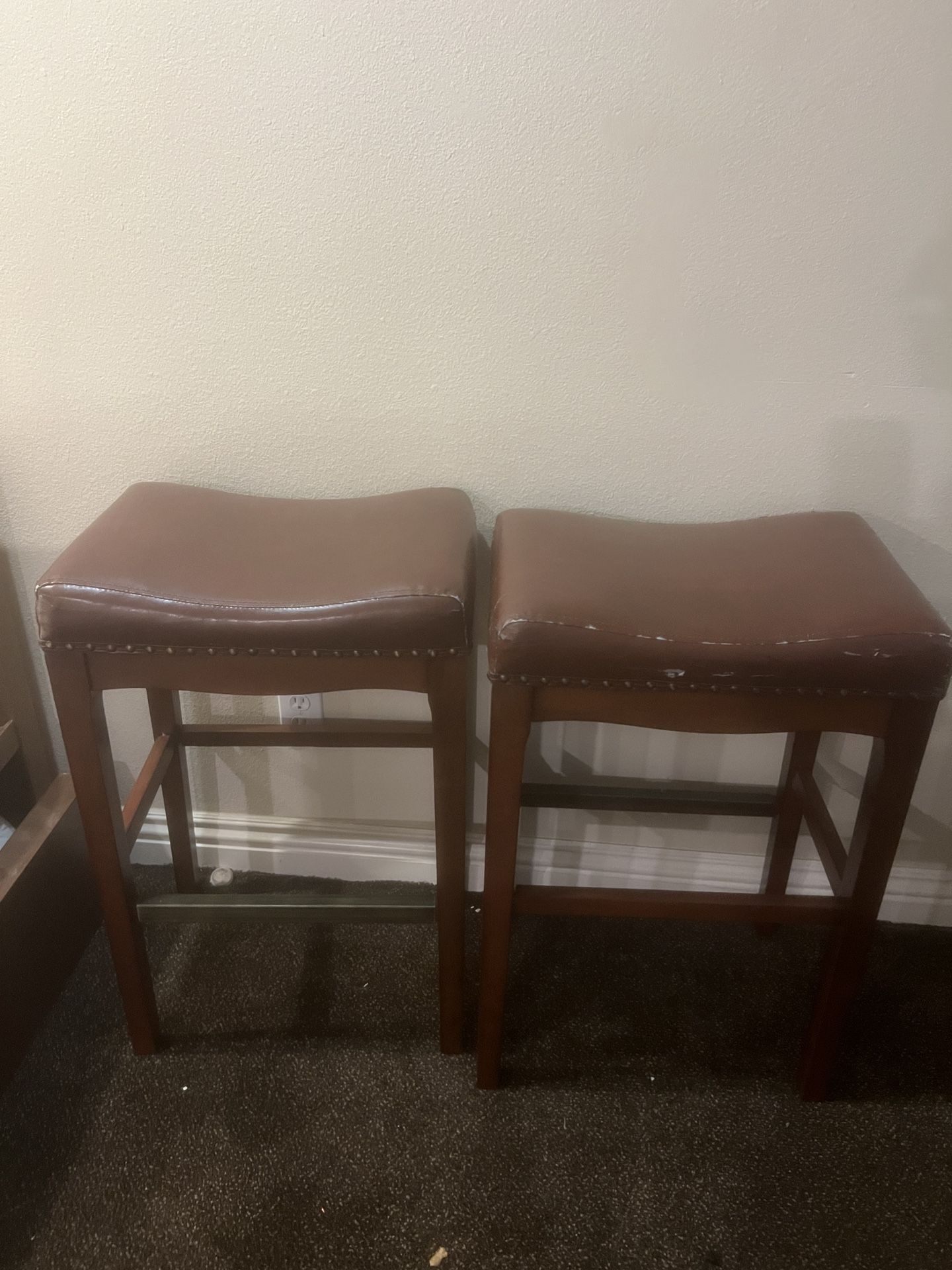 Two Bar Stools/Counter Stools