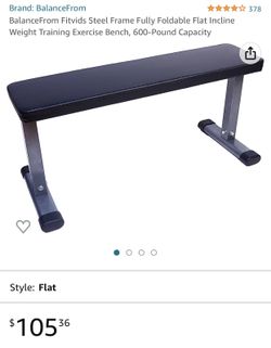 Flat Weight Bench 