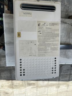 Noritz Tankless water Heater Propane Gas - Used