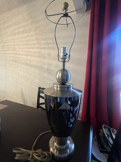 Lamp for table Size Large. No Shade 