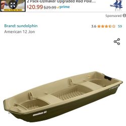 Brand New Sun Dolphin Jon Boat 