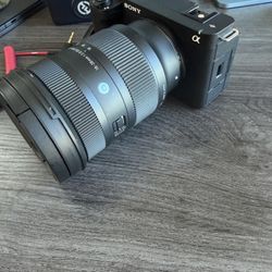 Sony Zve1 With Sigma 16-28 2.8  