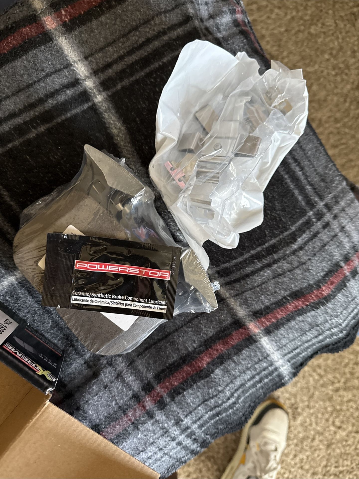 PowerStop Z26 Street Performance Carbon-Fiber Ceramic Brake Pads With Hardware