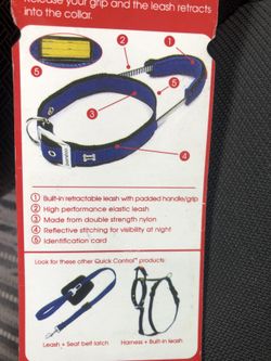 Bamboo dog collar with built in handle