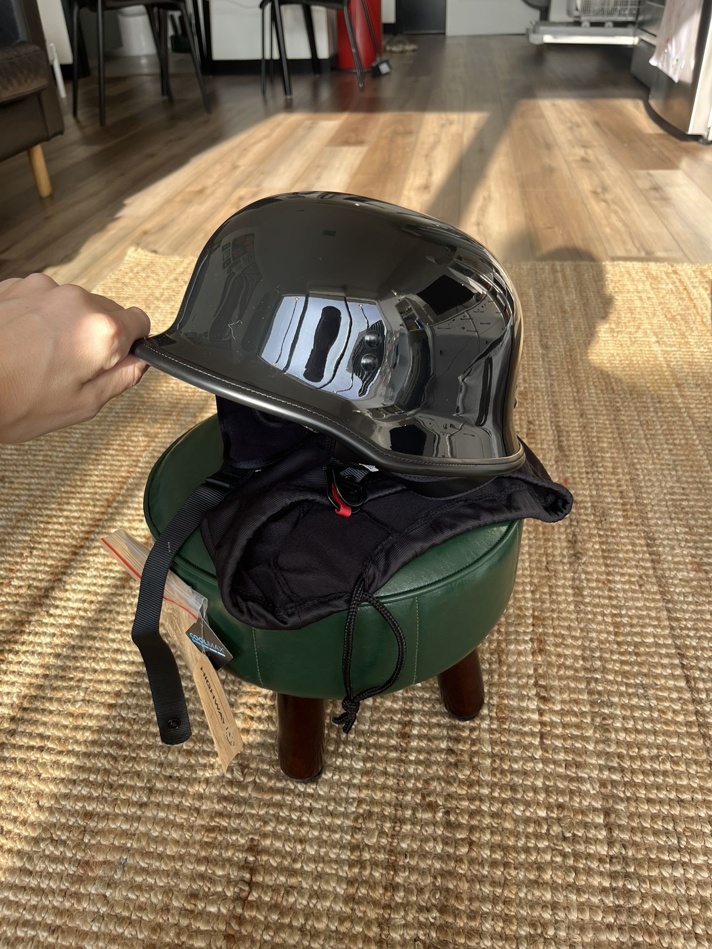 animation motorcycle helmets Anime Cartoon Lightweight Composite Half Helmet