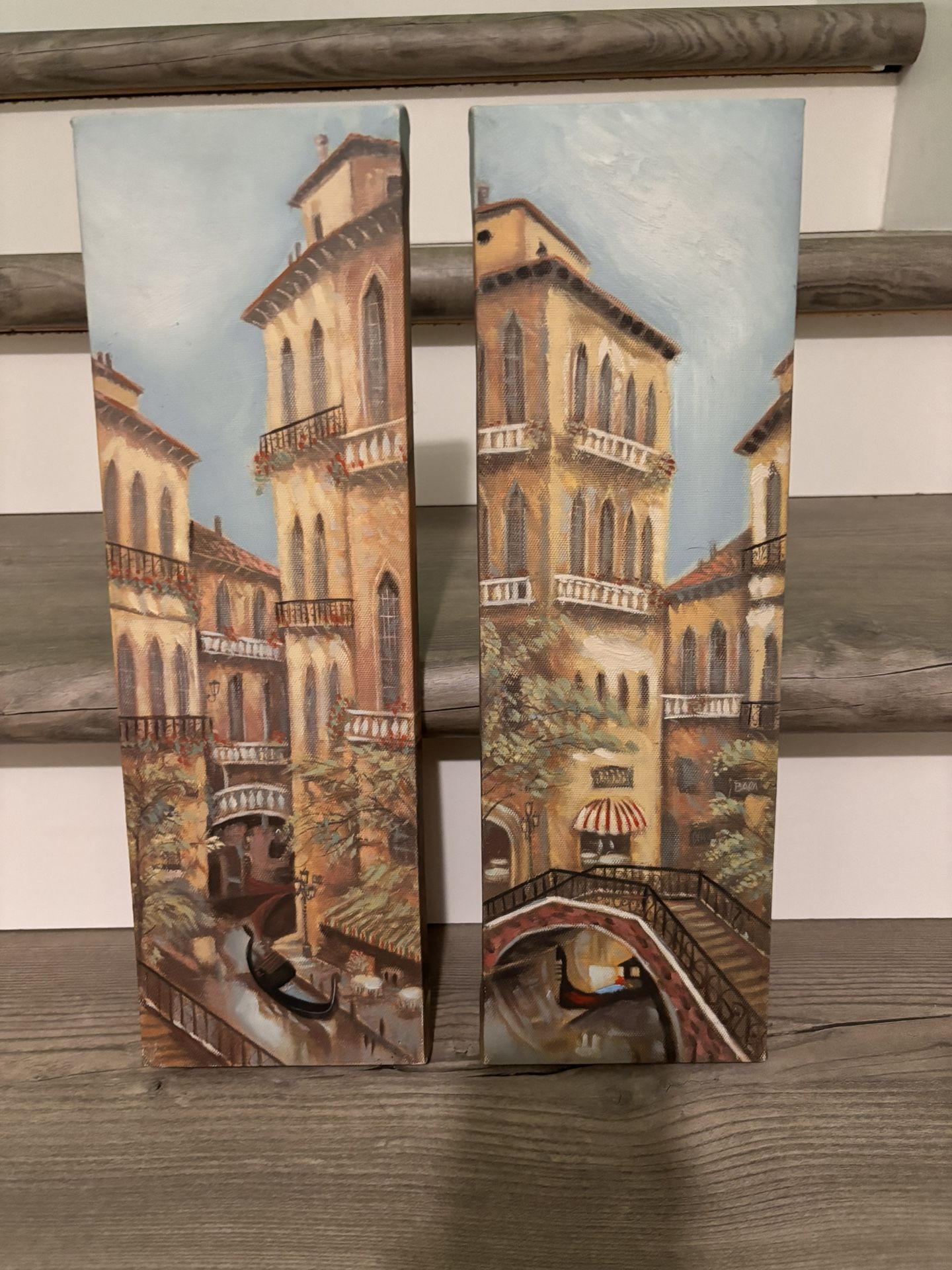 2 Canvas Gondola Pictures