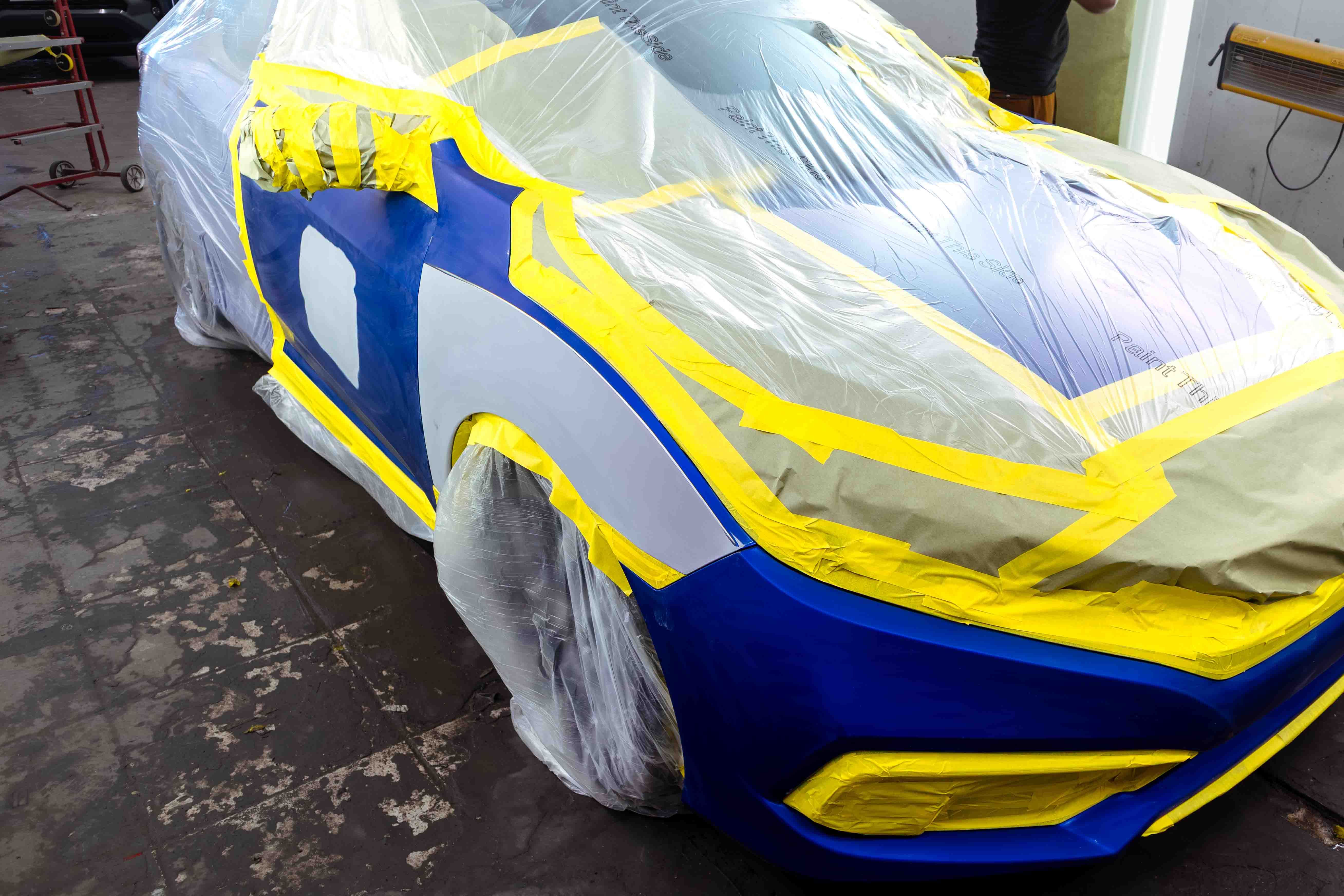 We specialize in bodywork, frame pulling, and high quality paint.