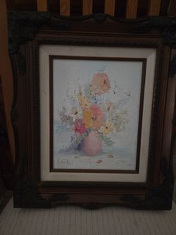 Bowen 3d floral painting