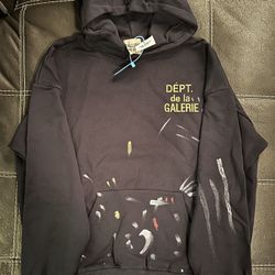 Gallery Dept Hoodie Large Black
