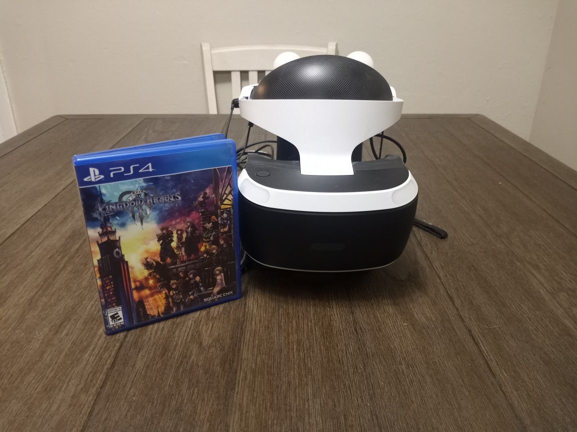 Playstation VR and Kingdom Hearts 3 Video Game