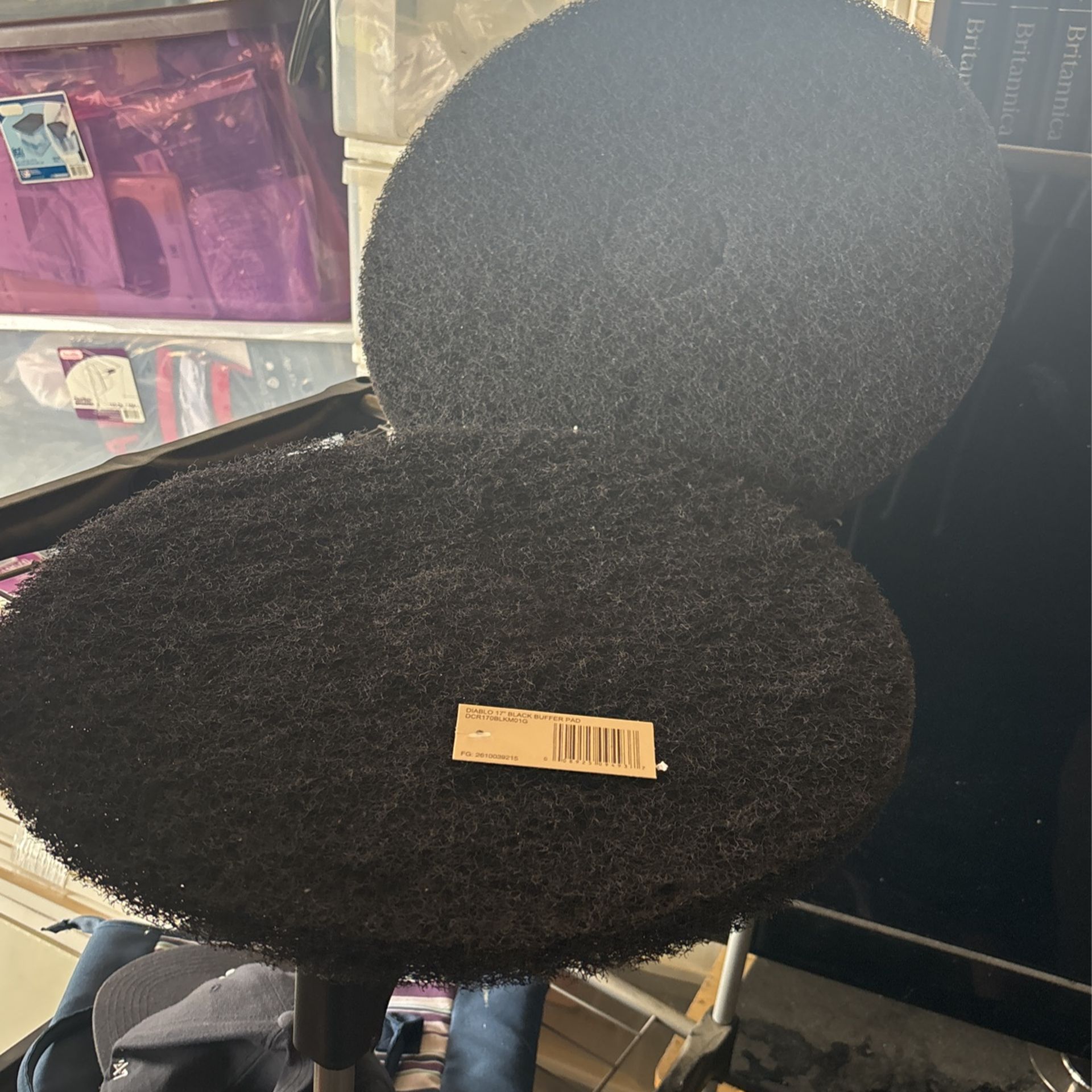 DIABLO 17” BLACK BUFFER PAD