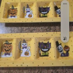 Ceramic Holloween Nut and Candy Platters