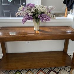Solid Wood Console Or Entryway Table