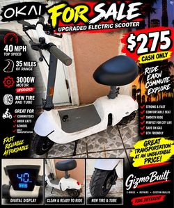 Sleeper scooter