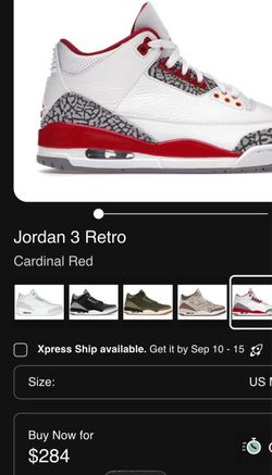 Retro Jordan’s 3