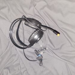 Black Wired Headphones (Monster Brand) 