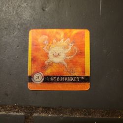 Pokemon Number 27 Mankey