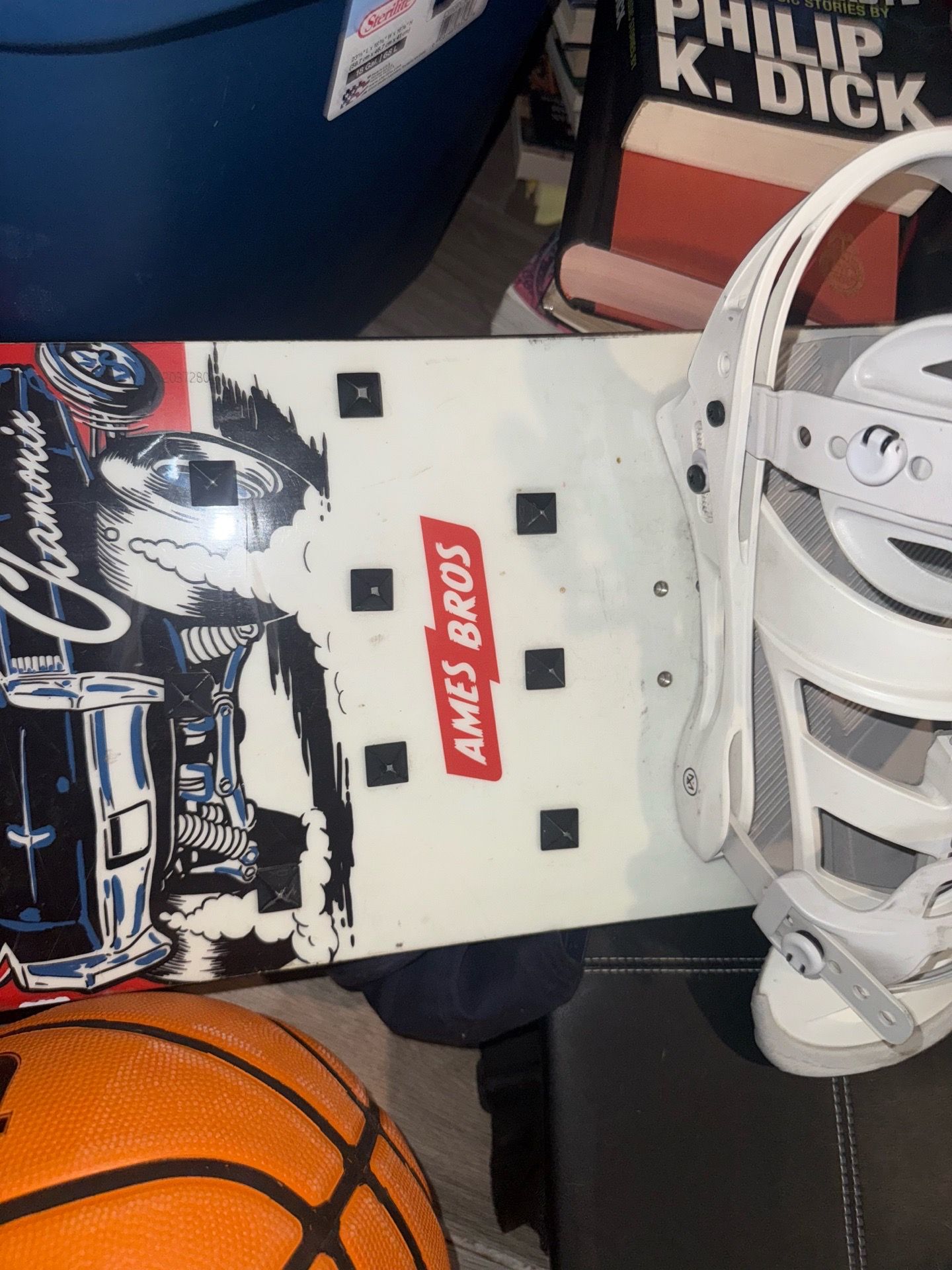 Ames Bros Chamonix Snowboard with Union Bindings