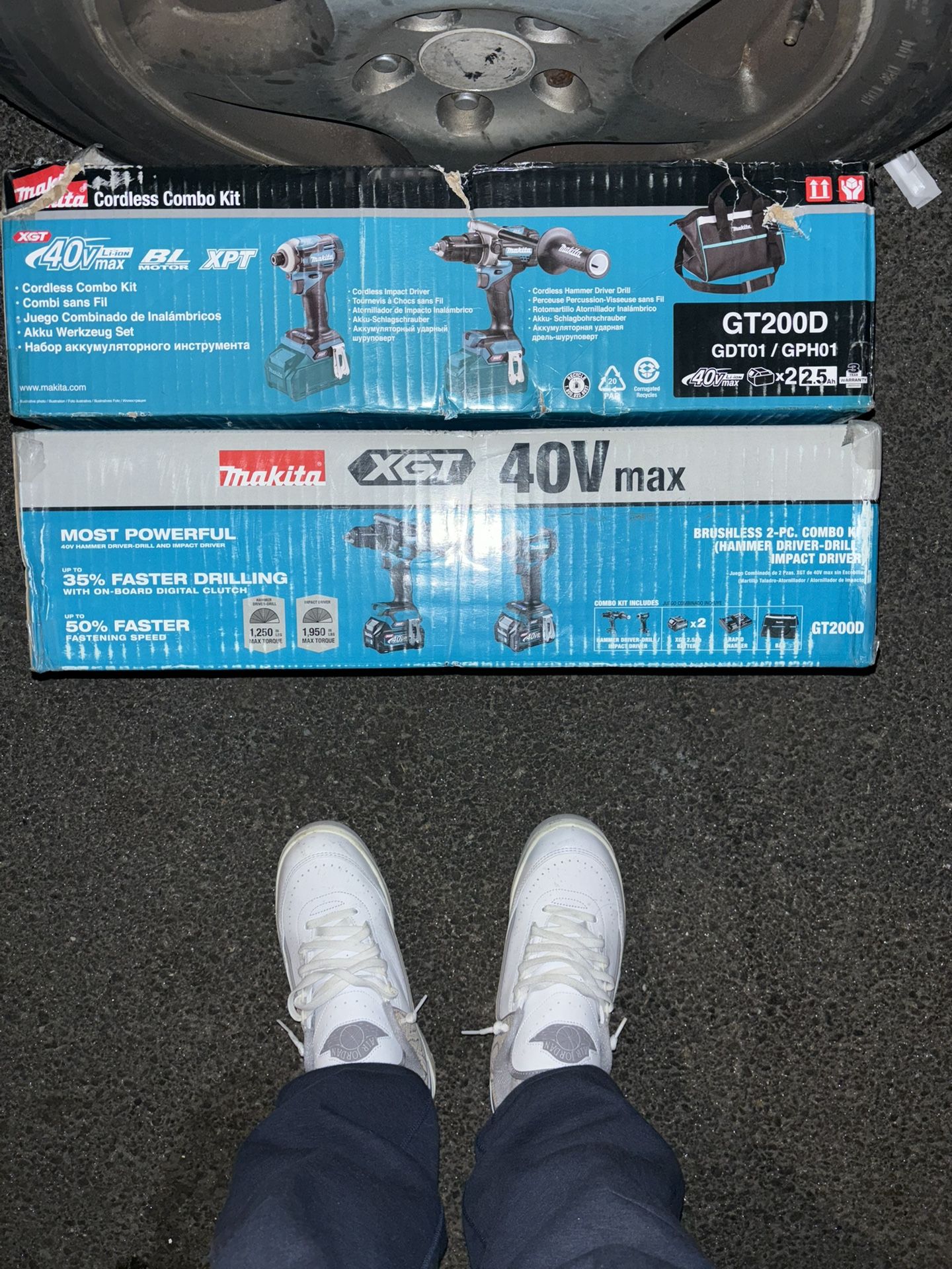 40V Max XGT Brushless Cordless 2-Pc. Combo Kit (Hammer Driver-Drill/Impact Driver) 2.5Ah