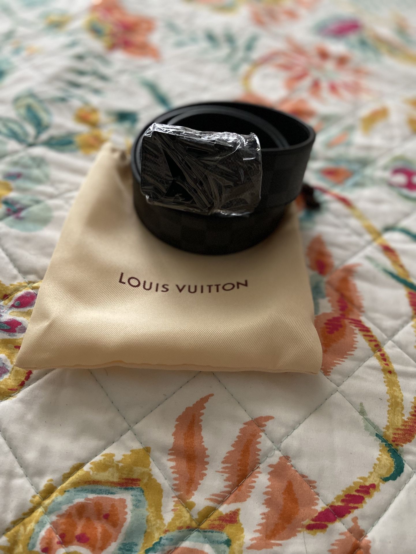 Louis Vuitton Black Belt – Size 34 – Authentic – $275 OBO