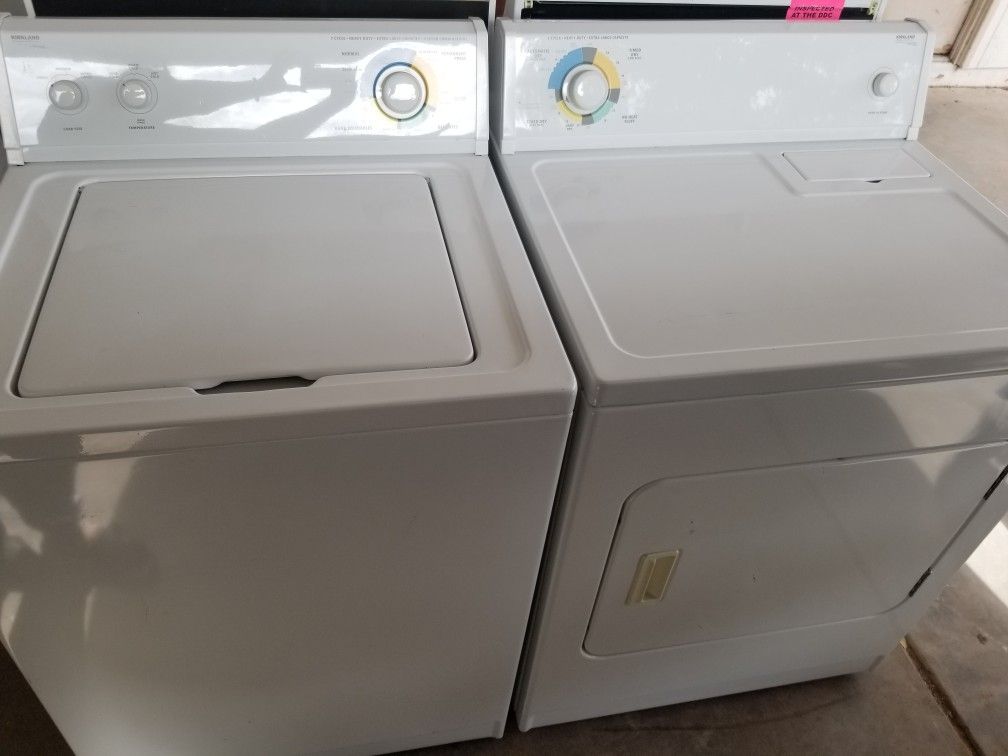 Kirkland Washer and Dryer 