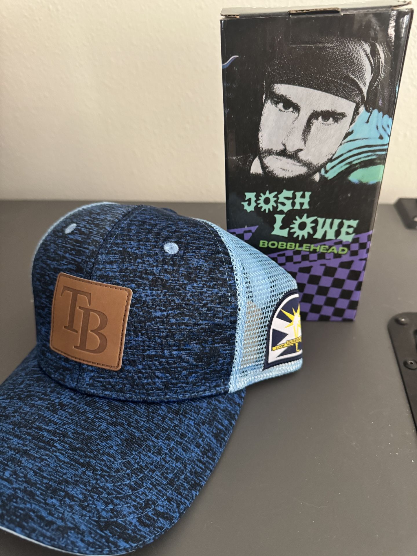 Tampa Bay Rays Hat & Bobblehead