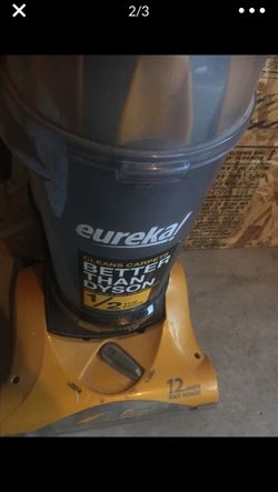 Eureka airspeed vacuum