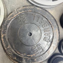 Pair Of 100lb Plates
