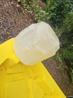 Selenite Tea Light Holder