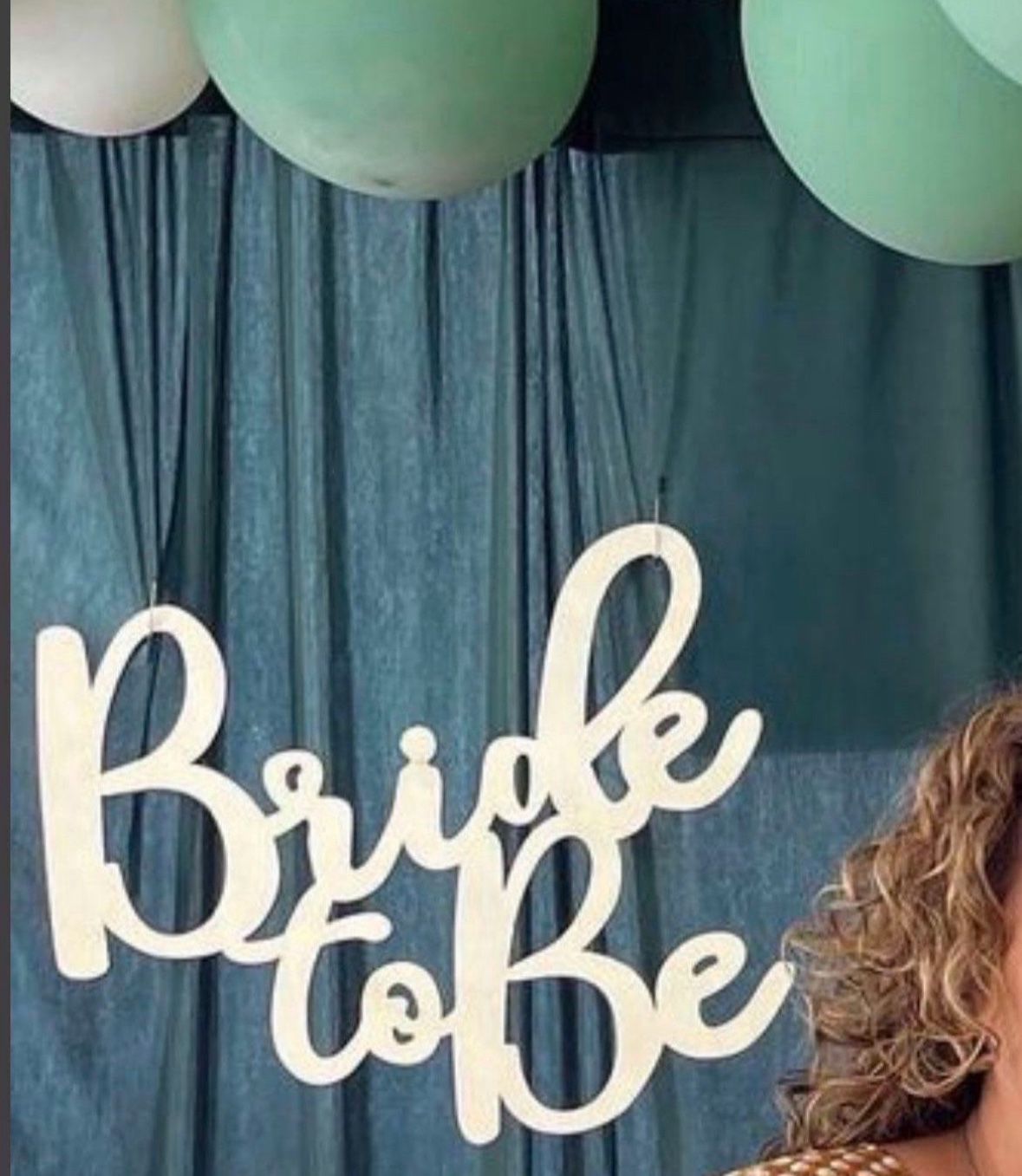 Bride Sign