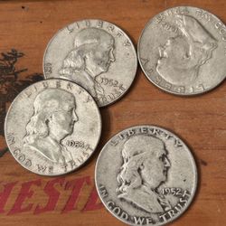 Half Dollars 90% Silver 