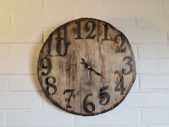 New Wood vintage wood clock