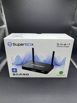 Brand New SuperBox S6 Pro, S6 Max, and S6 Ultra – Unopened and Ready to Use
