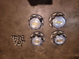 1(contact info removed), SILVERADO 2500 OEM CENTER CAPS(X 4) PN1(contact info removed)