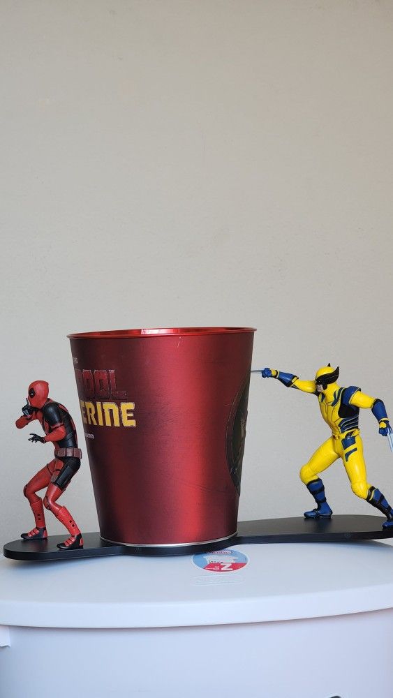 Deadpool N Wolverine Steel Bucket