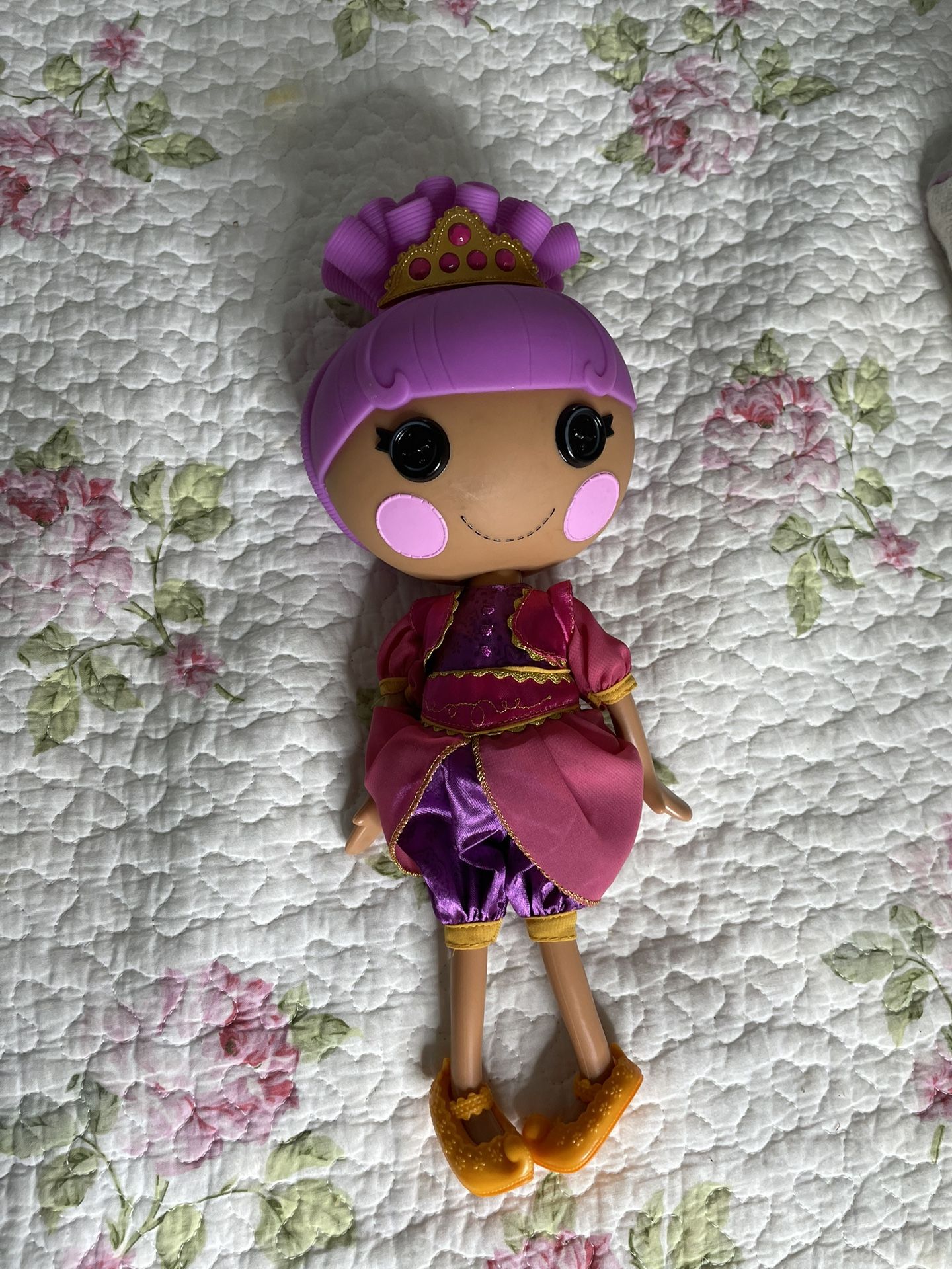 purple and gold lalaloopsy