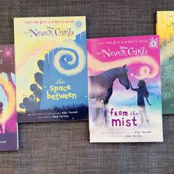 The Never Girls by Disney  Four real girls in a fairy’s land ( 4 Books together for $10) 