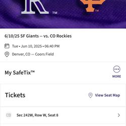 Rockies Vs Mets June 10 At 610