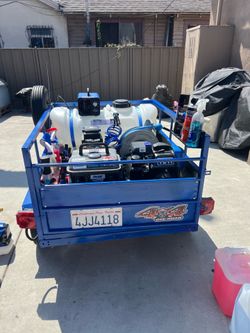 Business Trailer Equipped to car wash 🧼 everything like new