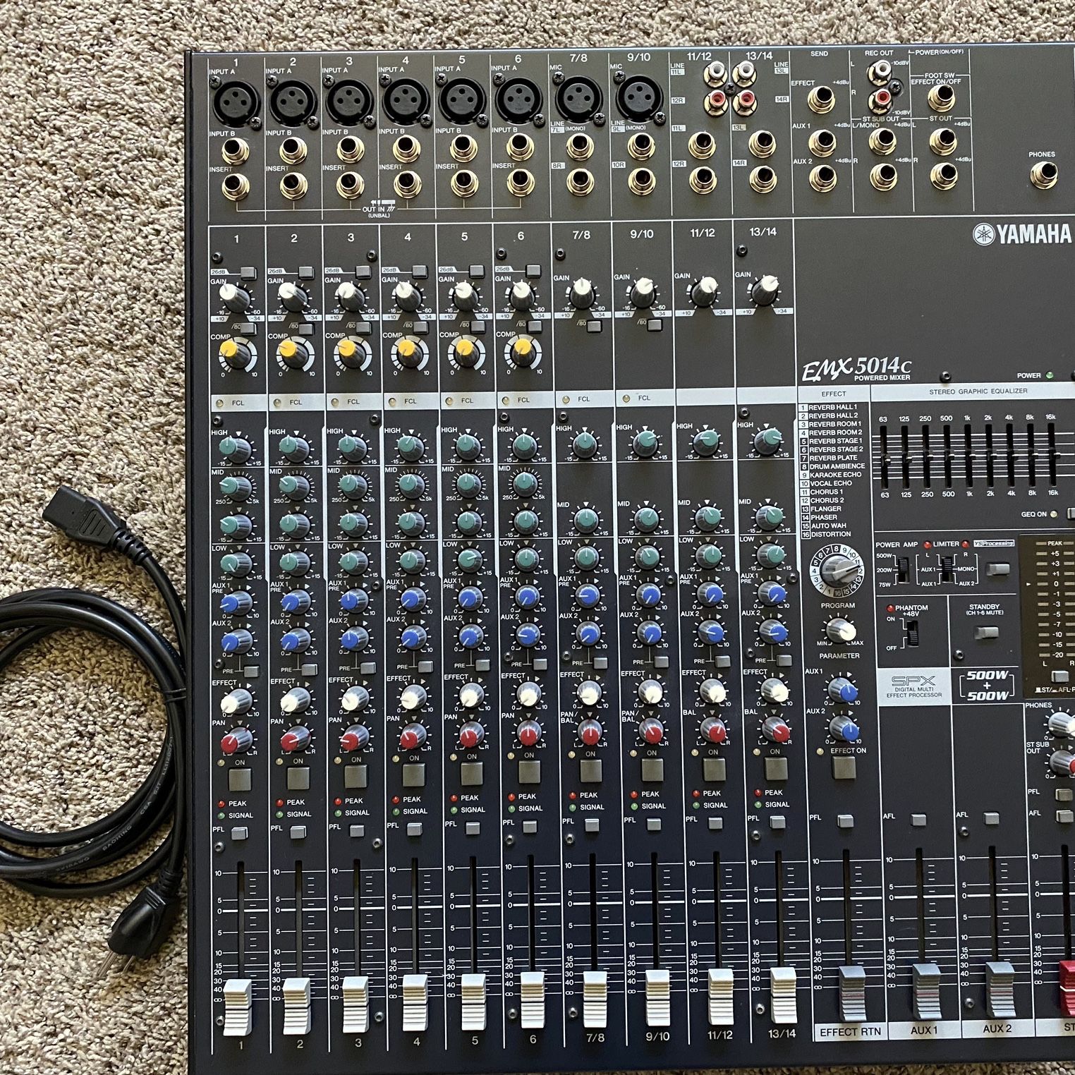 Yamaha EMX5014C 14-channel 1000W Powered Mixer for Sale in Gilbert