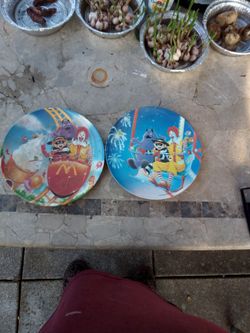 Vintage McDonald's Plates Very Collectibles S E T O F #2
