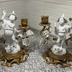 Porcelain Candelabras