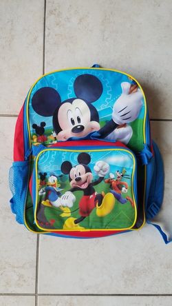 NEW Mickey mouse backpack and lunchbox Negotiable