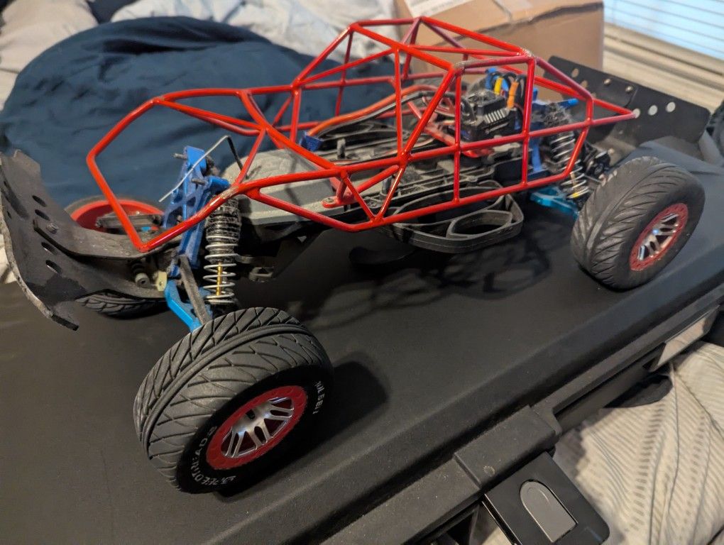 RC Car (Needs About $25 In Repairs). Batteries + Charger Included!