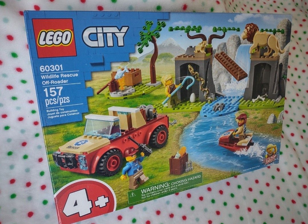 LEGO 60301 City Wildlife Rescue Off-Roader Set NIP